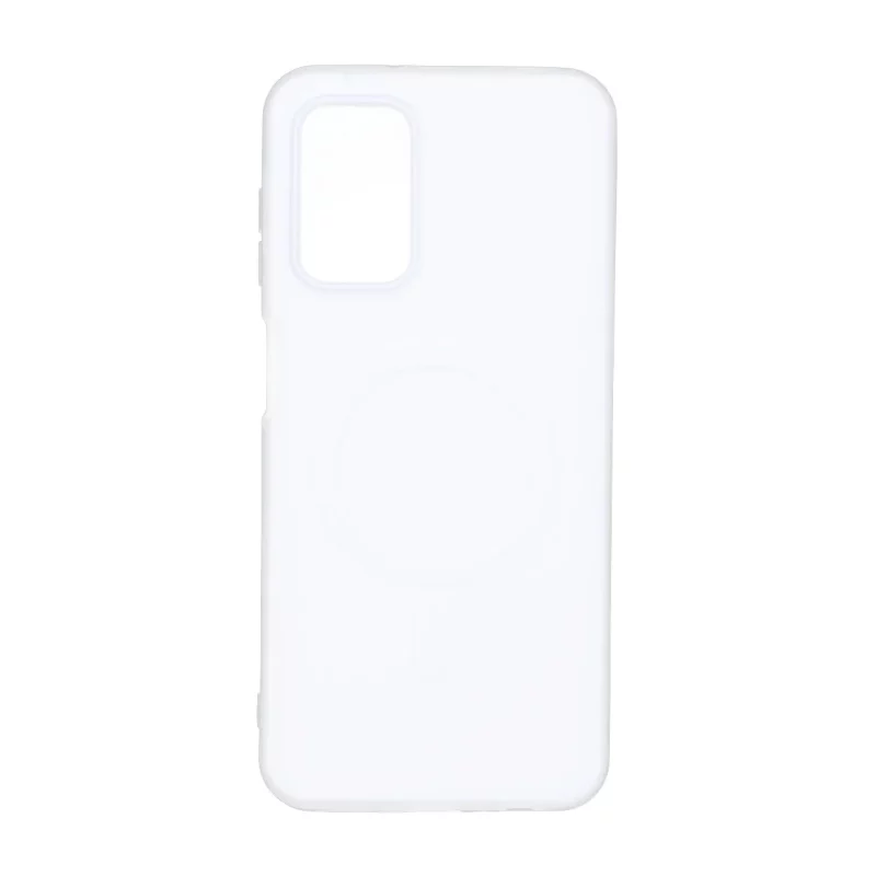 قاب دو لایه مات طرح مگ سیف Samsung Galaxy A13 4G / A13 5G / A04s / M13 4G / M23 / F13 - سفید - تصویر 2