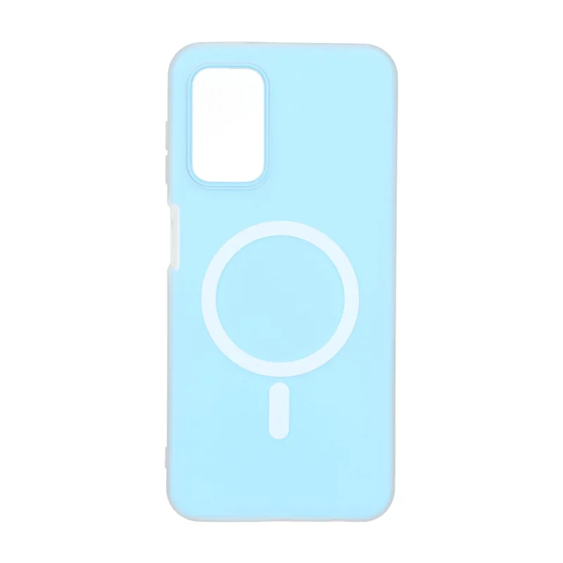 قاب دو لایه مات طرح مگ سیف Samsung Galaxy A13 4G / A13 5G / A04s / M13 4G / M23 / F13 - آبی - تصویر 2