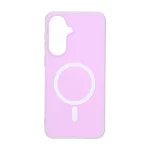 قاب دو لایه مات طرح مگ سیف Samsung Galaxy A57 - یاسی