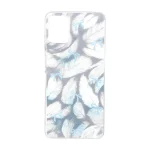 قاب اطلسی دور ژله ای طرح پر Samsung Galaxy A06 - کد 304