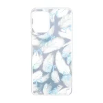 قاب اطلسی دور ژله ای طرح پر Samsung Galaxy A22 4G / M22 / M32 4G / F22 - کد 313