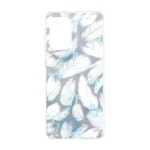 قاب اطلسی دور ژله ای طرح پر Samsung Galaxy A52 / A52s - کد 321