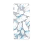 قاب اطلسی دور ژله ای طرح پر Samsung Galaxy A10s - کد 325