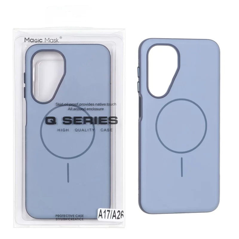 قاب Defender Shield پشت سخت Magsafe مدل Samsung Galaxy A17 / A26 - آبی (پک دار) - تصویر 2