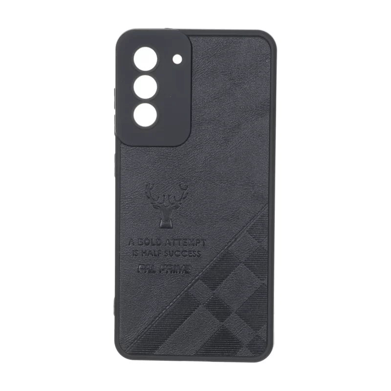 قاب طرح چرم گوزنی Pal Prime مدل Samsung Galaxy S21 FE - مشکی - تصویر 2