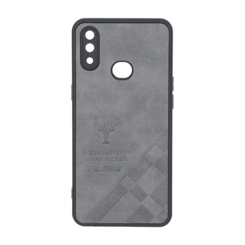 قاب طرح چرم گوزنی Pal Prime مدل Samsung Galaxy A10s - خاکستری - تصویر 2