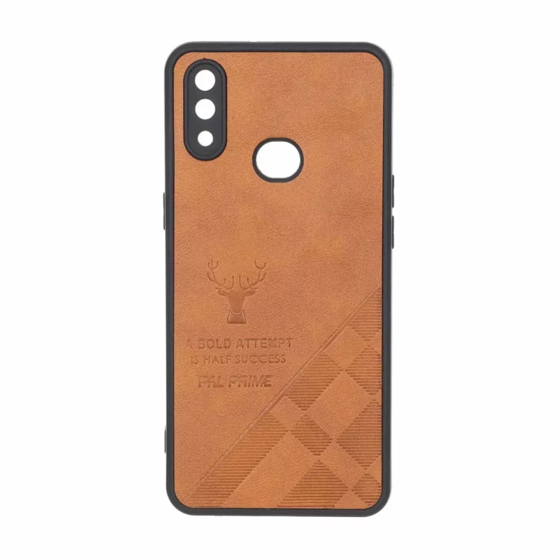 قاب طرح چرم گوزنی Pal Prime مدل Samsung Galaxy A10s - عسلی - تصویر 2