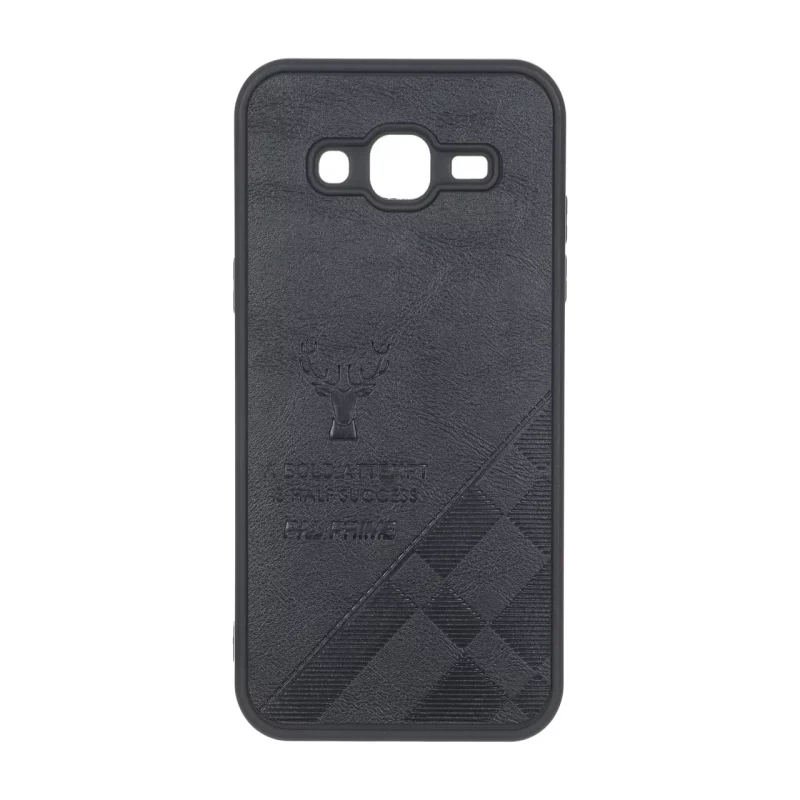 قاب طرح چرم گوزنی Pal Prime مدل Samsung Galaxy J5 (2015) / J500 - مشکی - تصویر 2