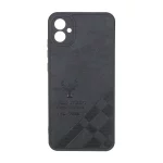 قاب طرح چرم گوزنی Pal Prime مدل Samsung Galaxy A04e / M04 / F04 - مشکی