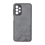 قاب طرح چرم گوزنی Pal Prime مدل Samsung Galaxy A23 - خاکستری