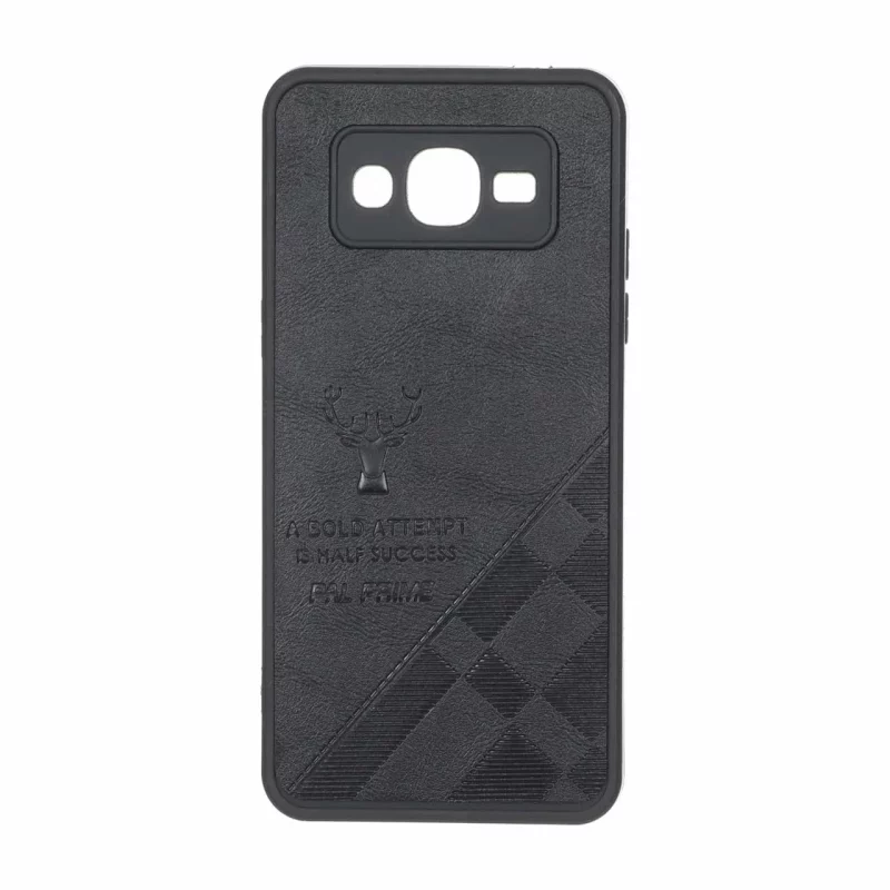 قاب طرح چرم گوزنی Pal Prime مدل Samsung J2 Prime / G532 - مشکی - تصویر 2
