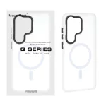 قاب اورجینال Magic Mask مات Magsafe بلک لنز Samsung Galaxy S26 Ultra - سفید (پک دار)