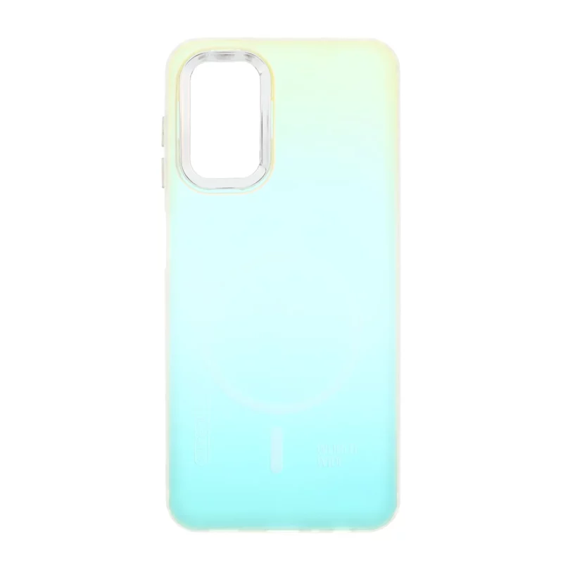 قاب هولوگرامی Trend Seaies طرح مگ سیف دو رنگ لنز کروم Samsung Galaxy A13 4G / A13 5G / A04s / M13 4G / M23 / F13 - زرد سبز - MPS - تصویر 2