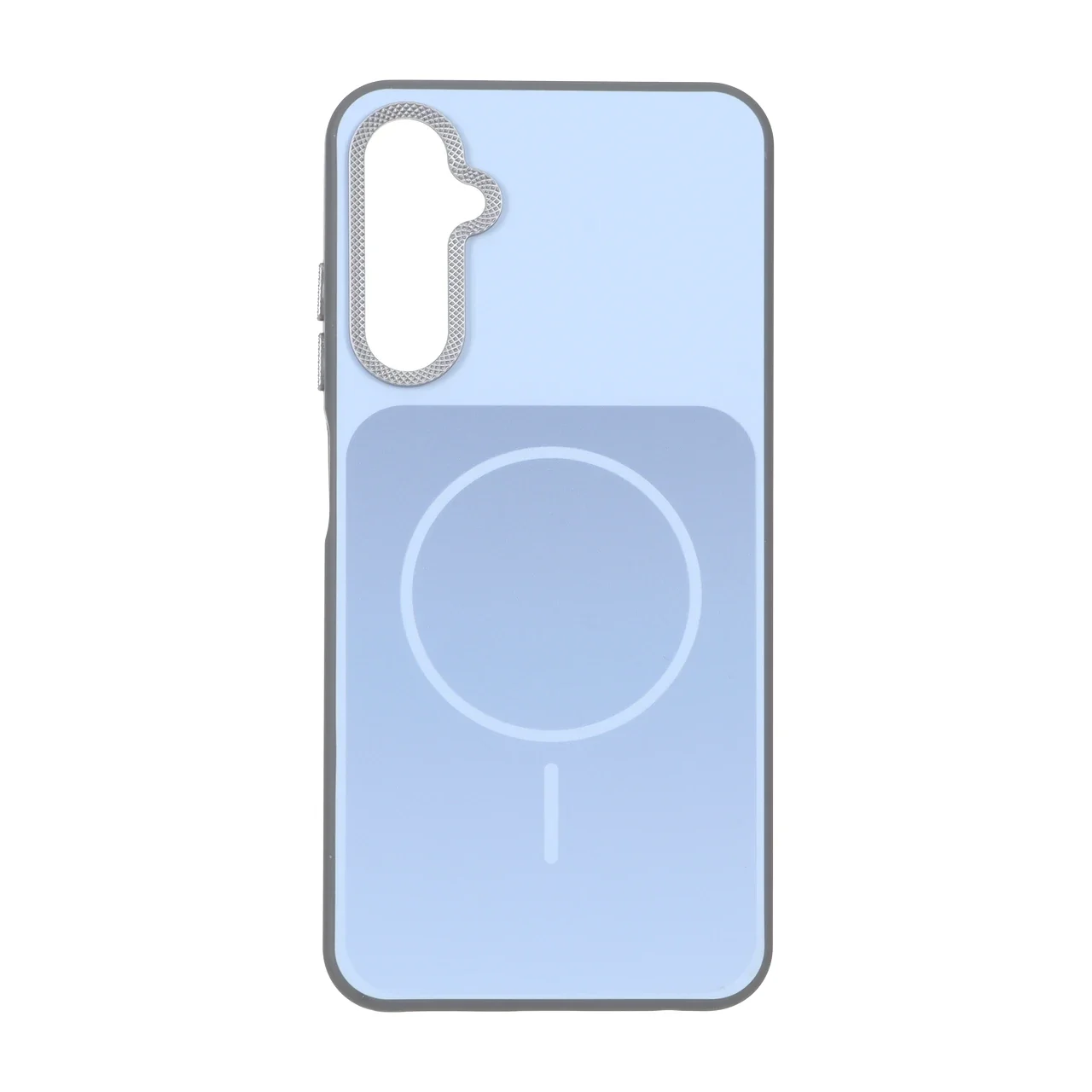19178-1736016-1 قاب مستطیلی طرح مگ سیف لنز کربن Samsung Galaxy A05s - آبی - تصویر 1