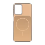 قاب مستطیلی طرح مگ سیف لنز کربن Samsung Galaxy A22 4G / M22 / M32 4G / F22 - نارنجی