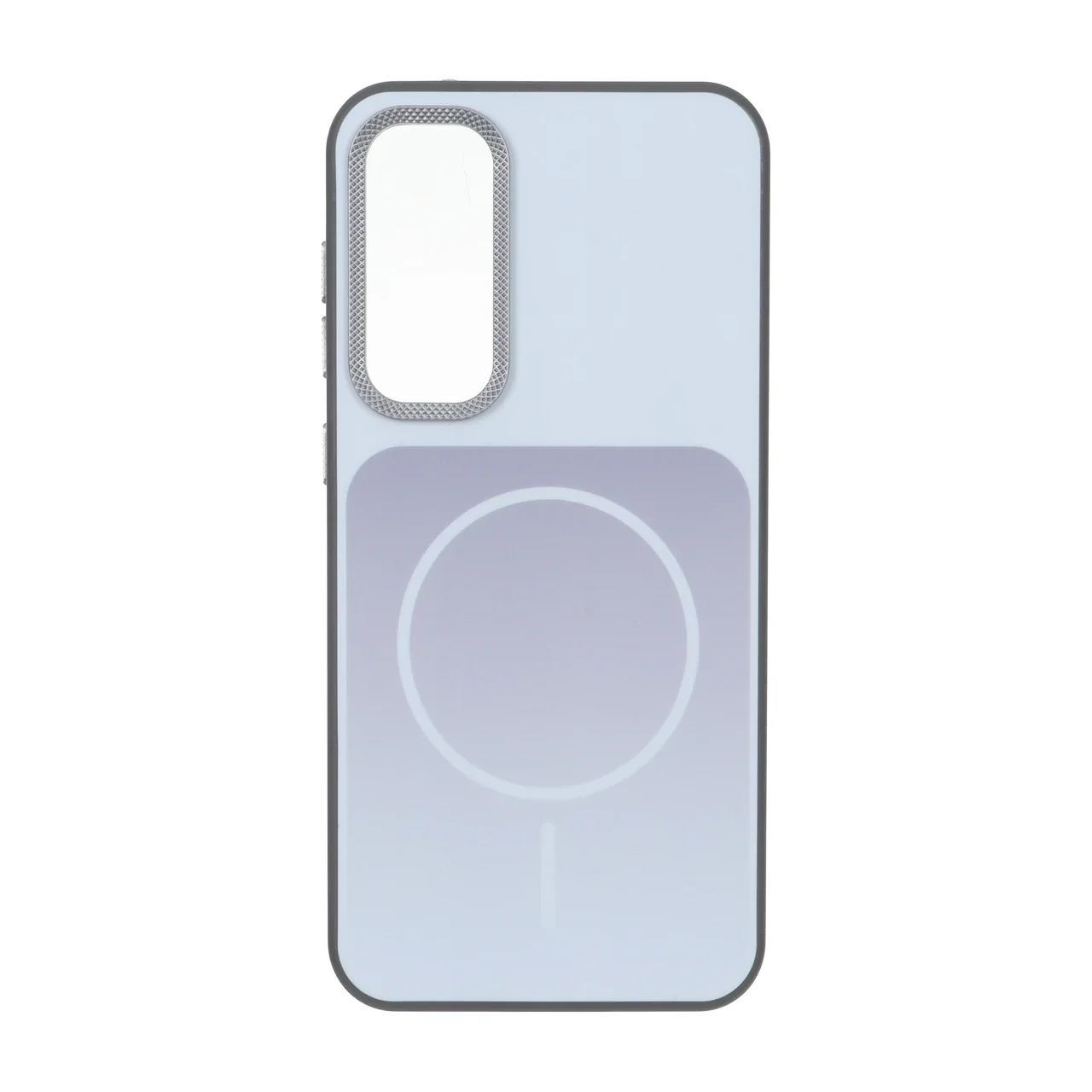 19178-1736168-1 قاب مستطیلی طرح مگ سیف لنز کربن Samsung Galaxy S23 FE - سفید - تصویر 1