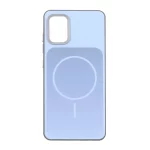 قاب مستطیلی طرح مگ سیف لنز کربن Samsung Galaxy A51 / M40s - آبی