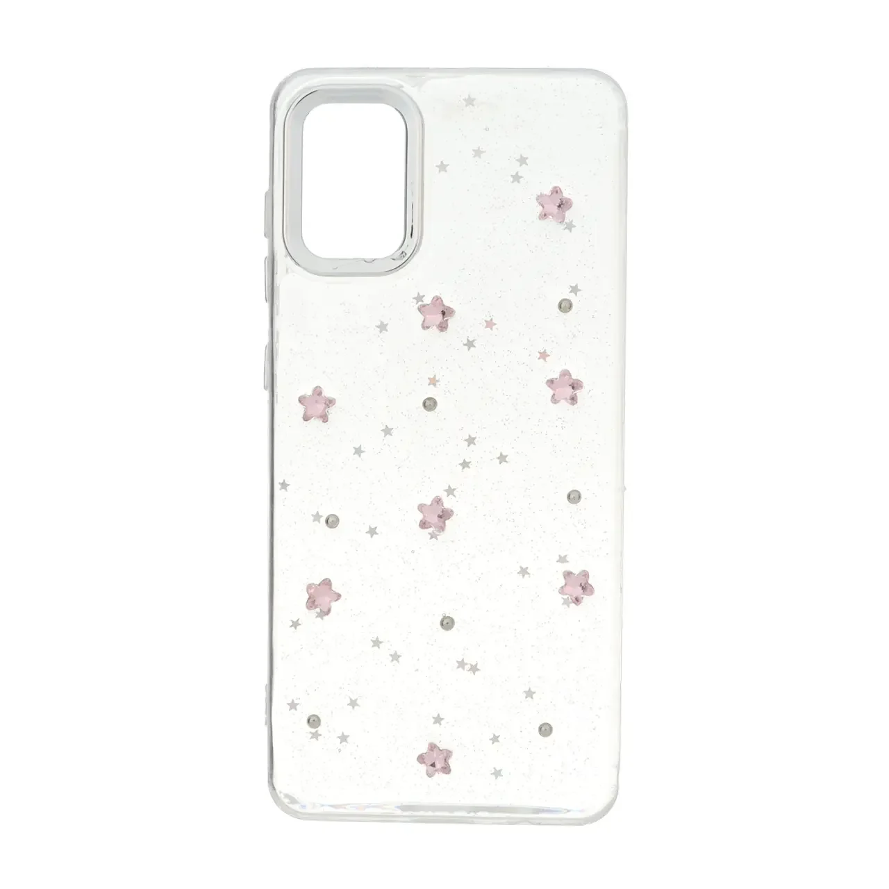 19178-1736884-1 قاب رزینی اکلیلی طرح برجسته لنز سیلور Samsung Galaxy A31 - کد 143 - تصویر 1