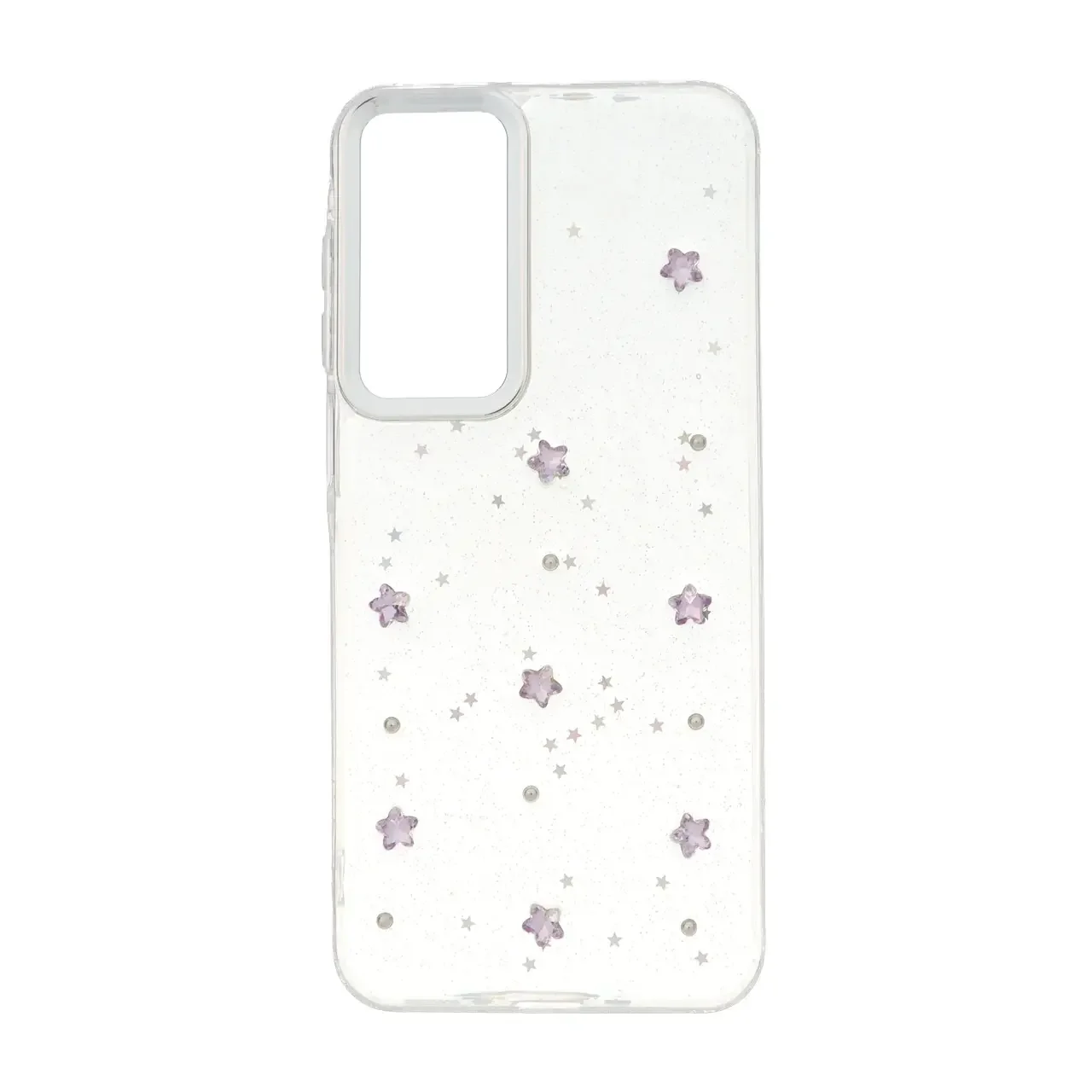 19178-1736974-1 قاب رزینی اکلیلی طرح برجسته لنز سیلور Samsung Galaxy A16 - کد 188 - تصویر 1