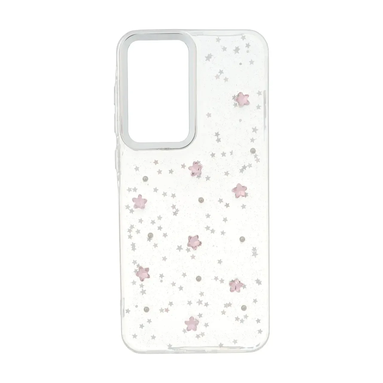 19178-1736986-1 قاب رزینی اکلیلی طرح برجسته لنز سیلور Samsung Galaxy A56 / A36 - کد 194 - تصویر 1