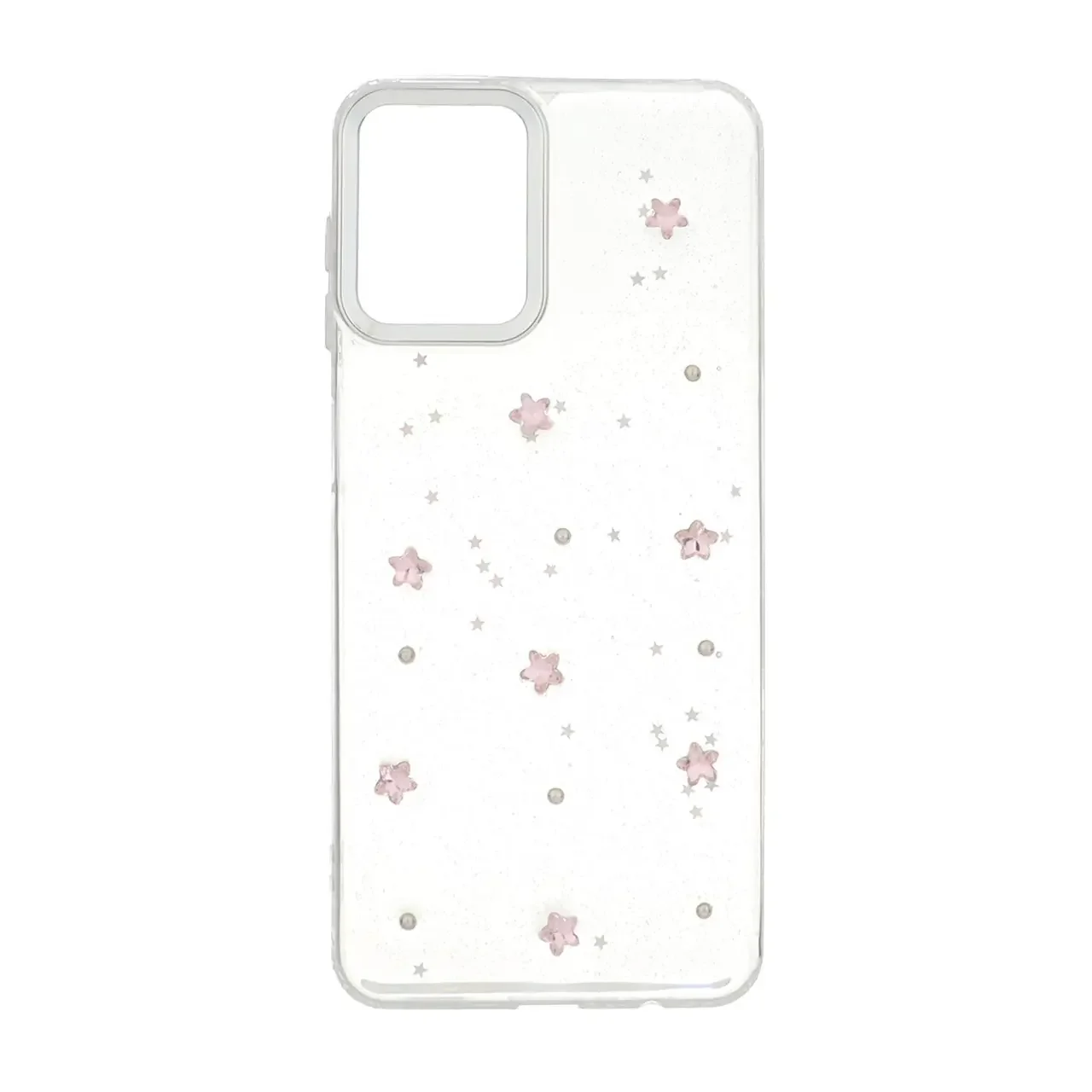 19178-1737032-1 قاب رزینی اکلیلی طرح برجسته لنز سیلور Samsung Galaxy A12 / M12 / F12 - کد 217 - تصویر 1