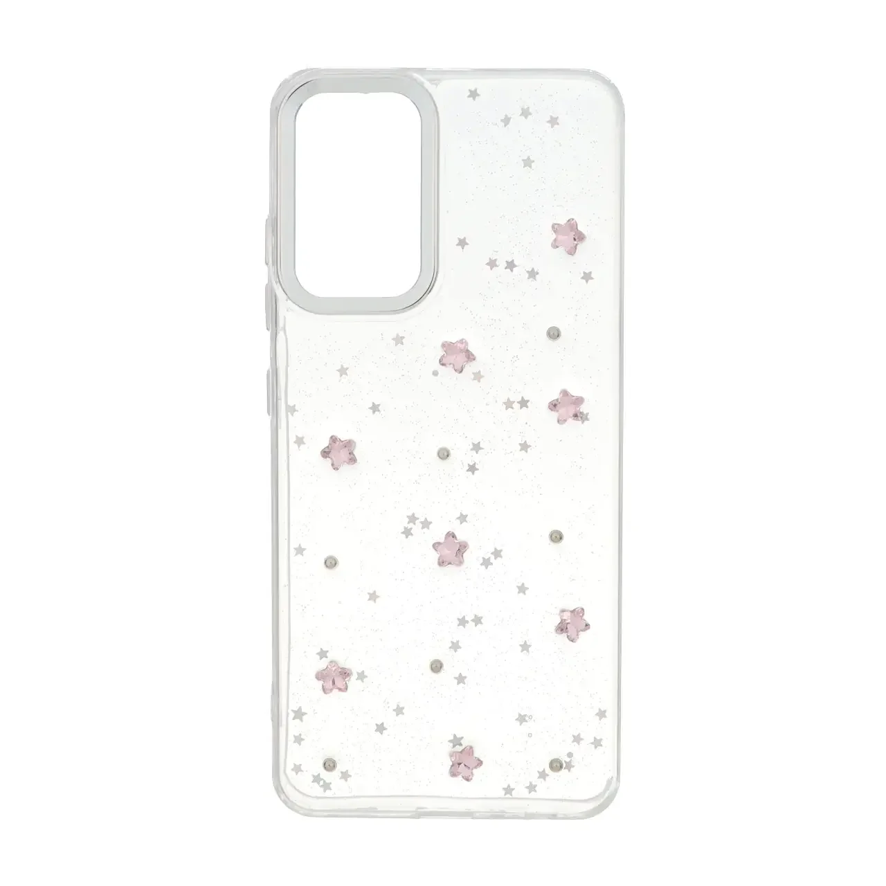 19178-1737042-1 قاب رزینی اکلیلی طرح برجسته لنز سیلور Samsung Galaxy A32 4G - کد 222 - تصویر 1