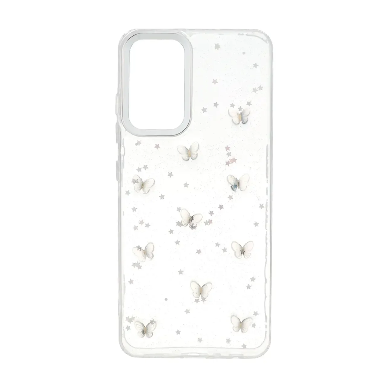 19178-1737054-1 قاب رزینی اکلیلی طرح برجسته لنز سیلور Samsung Galaxy A32 4G - کد 228 - تصویر 1