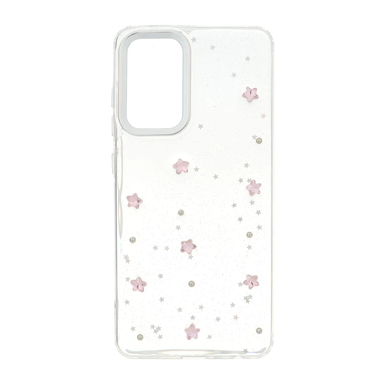 19178-1737134-1 قاب رزینی اکلیلی طرح برجسته لنز سیلور Samsung Galaxy A52 / A52s - کد 268 - تصویر 1