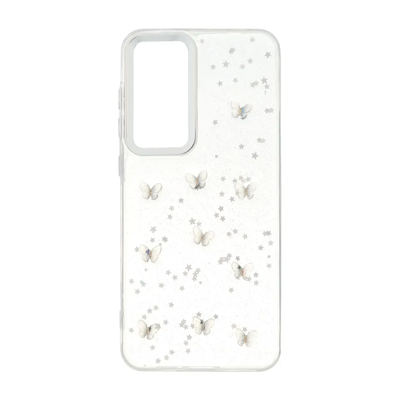 19178-1737168-1 قاب رزینی اکلیلی طرح برجسته لنز سیلور Samsung Galaxy S24 FE - کد 285 - تصویر 1