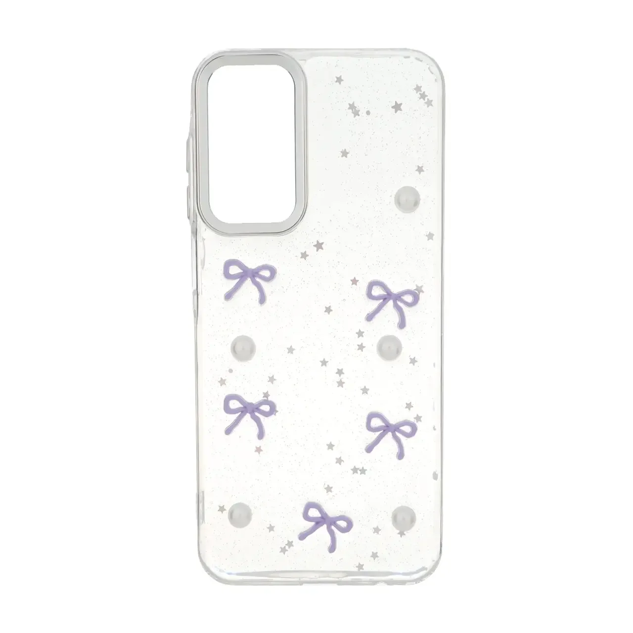 19178-1737334-1 قاب رزینی اکلیلی طرح برجسته لنز سیلور Samsung Galaxy A15 - کد 368 - تصویر 1