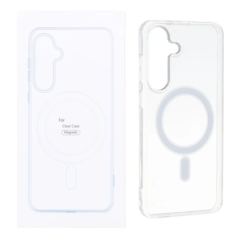 قاب شفاف Samsung Galaxy S25 FE با قابلیت شارژ NTC - MagSafe (پک دار) - تصویر 2