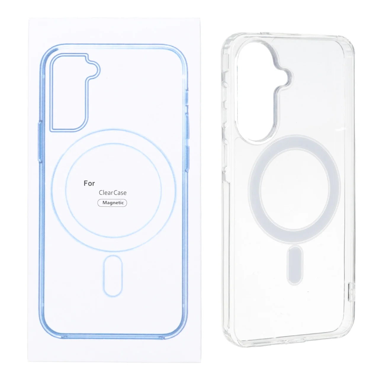 19178-1738036-1 قاب شفاف Samsung Galaxy A57 با قابلیت شارژ NTC - MagSafe (پک دار) - تصویر 1