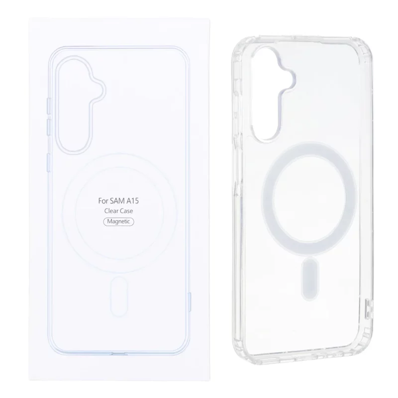 قاب شفاف Samsung Galaxy A15 با قابلیت شارژ NTC - MagSafe (پک دار) - تصویر 2