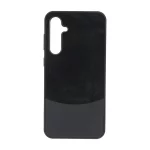 قاب دو تکه طرح چرم و جیر Samsung Galaxy S23 FE - مشکی