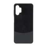 قاب دو تکه طرح چرم و جیر Samsung Galaxy A13 4G / A13 5G / A04s / M13 4G / M23 / F13 - مشکی