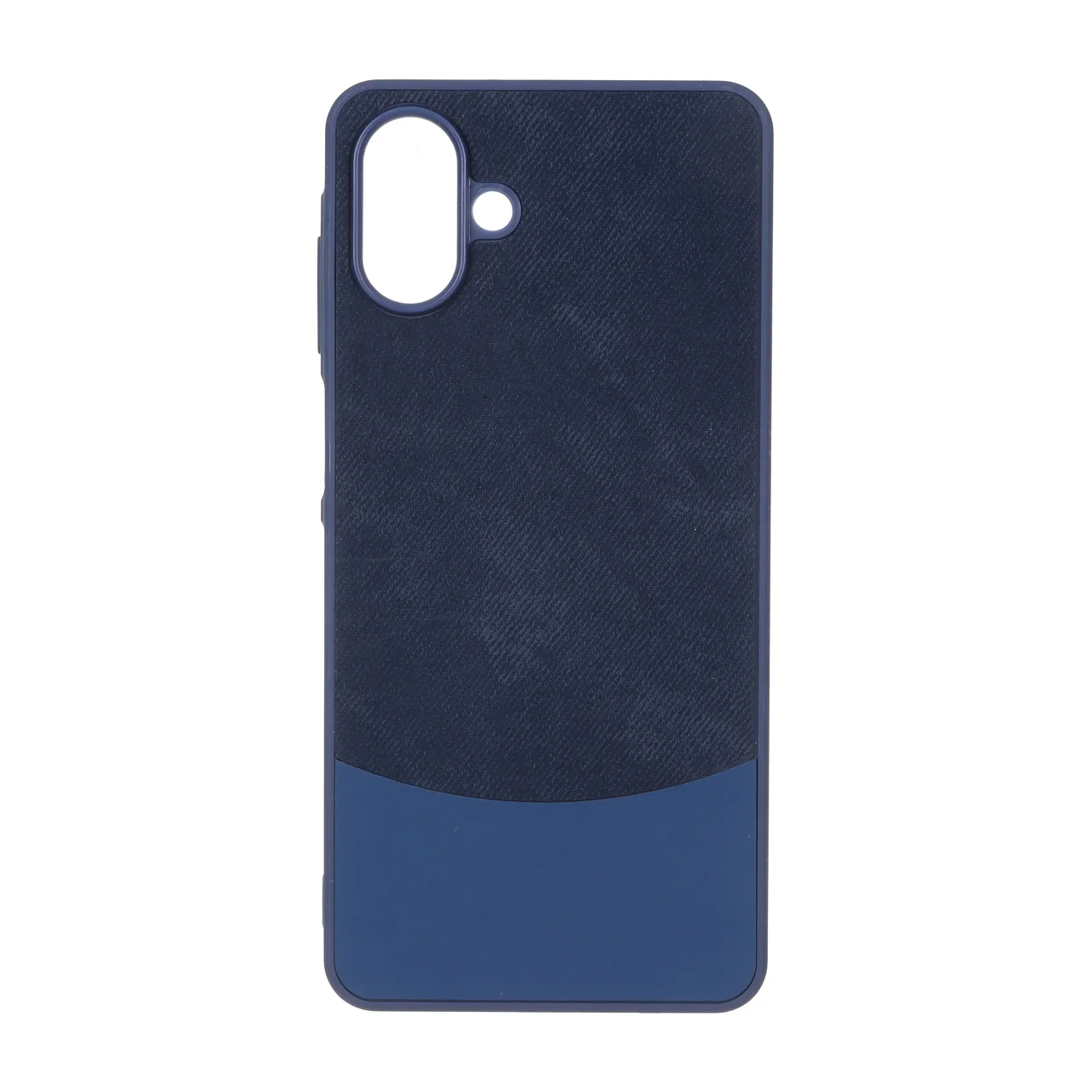 19178-1771568-1 قاب دو تکه طرح چرم و جیر Samsung Galaxy A07 - سرمه ای - تصویر 1