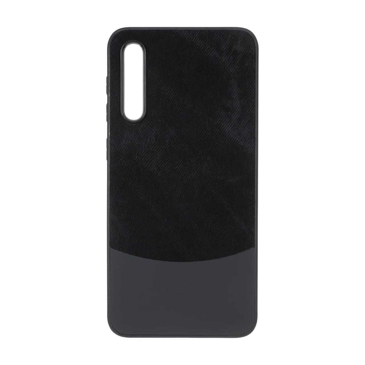 19178-1771612-1 قاب دو تکه طرح چرم و جیر Samsung Galaxy A50 / A50s / A30s - مشکی - تصویر 1