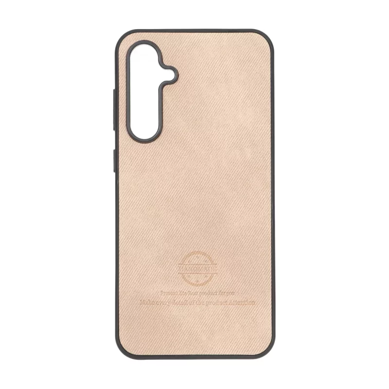 قاب HandMade جیر طرح پارچه ای Samsung Galaxy S23 FE - نسکافه ای - تصویر 2