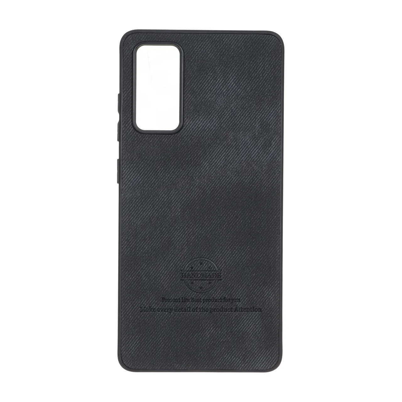 19178-1815780-1 قاب HandMade جیر طرح پارچه ای Samsung Galaxy S20 FE - مشکی - تصویر 1