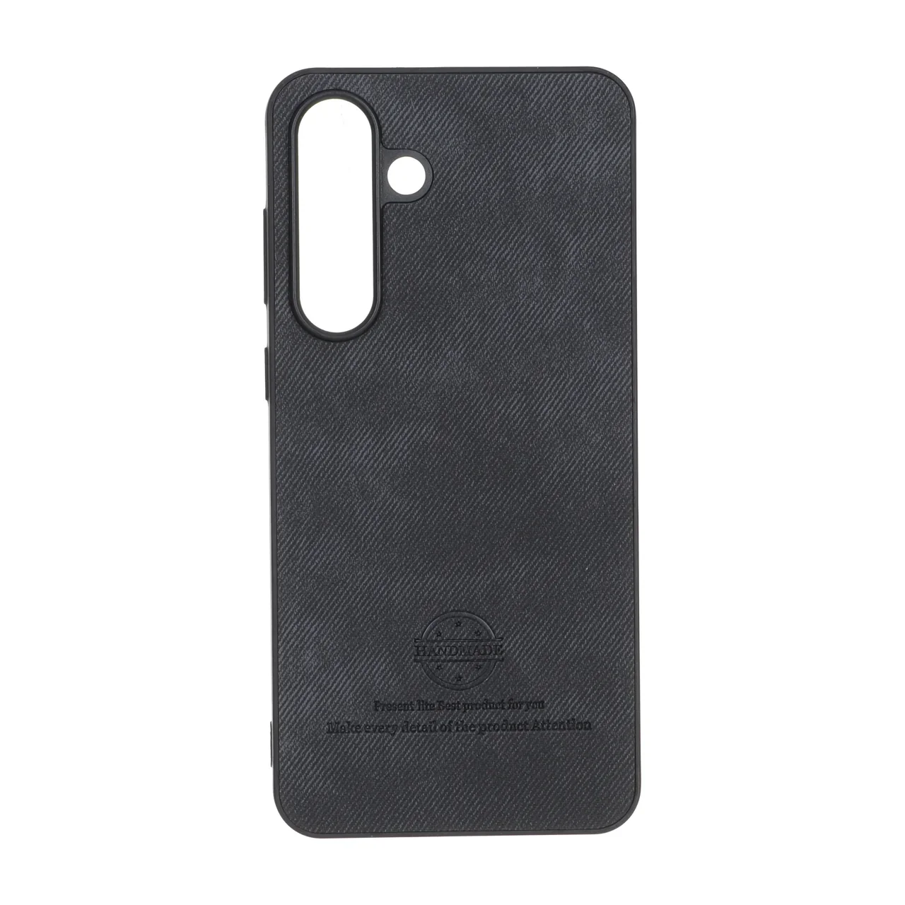 19178-1815808-1 قاب HandMade جیر طرح پارچه ای Samsung Galaxy S25 FE - مشکی - تصویر 1