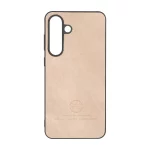قاب HandMade جیر طرح پارچه ای Samsung Galaxy S25 FE - نسکافه ای
