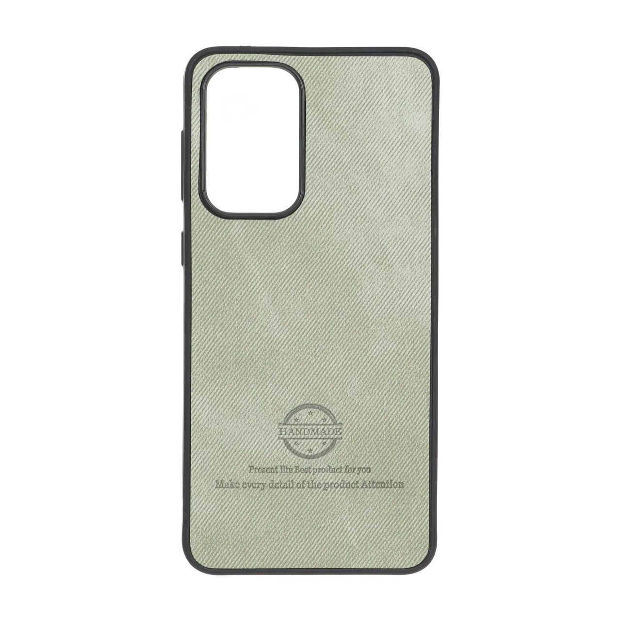 19178-1815828-1 قاب HandMade جیر طرح پارچه ای Samsung Galaxy A33 - سبز - تصویر 1