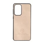 قاب HandMade جیر طرح پارچه ای Samsung Galaxy A33 - نسکافه ای