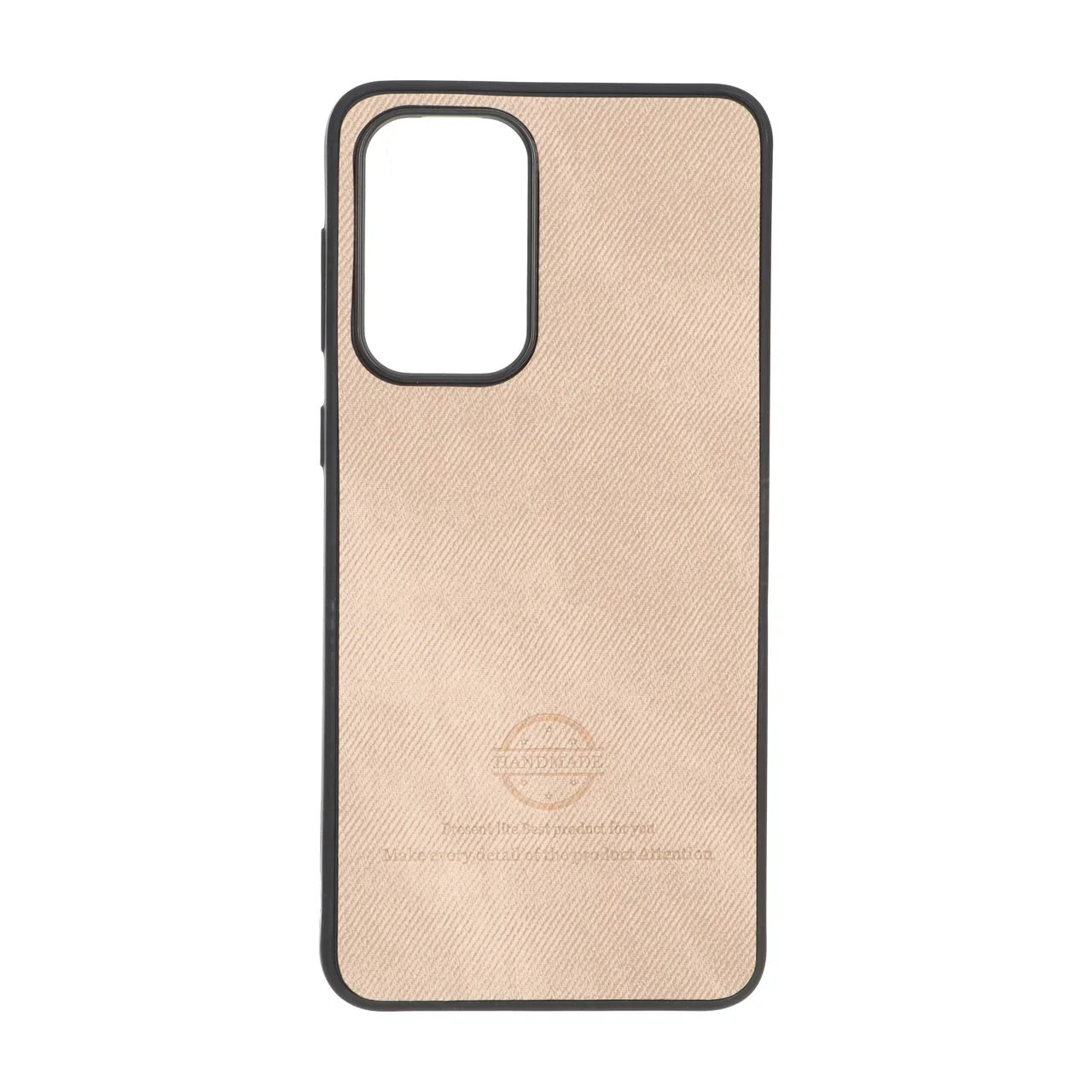 19178-1815834-1 قاب HandMade جیر طرح پارچه ای Samsung Galaxy A33 - نسکافه ای - تصویر 1