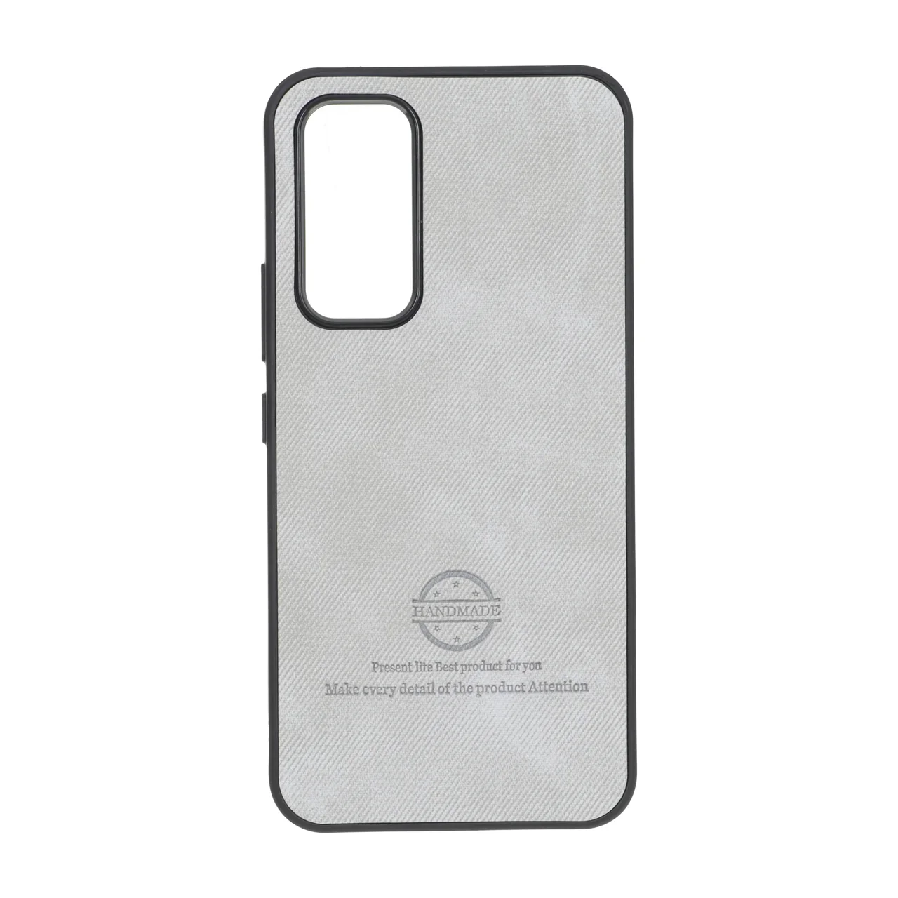 19178-1815886-1 قاب HandMade جیر طرح پارچه ای Samsung Galaxy A54 - طوسی - تصویر 1