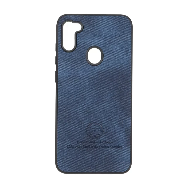 قاب HandMade جیر طرح پارچه ای Samsung Galaxy A11 / M11 - سرمه ای - تصویر 2