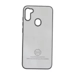 قاب HandMade جیر طرح پارچه ای Samsung Galaxy A11 / M11 - طوسی