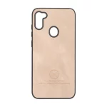 قاب HandMade جیر طرح پارچه ای Samsung Galaxy A11 / M11 - نسکافه ای