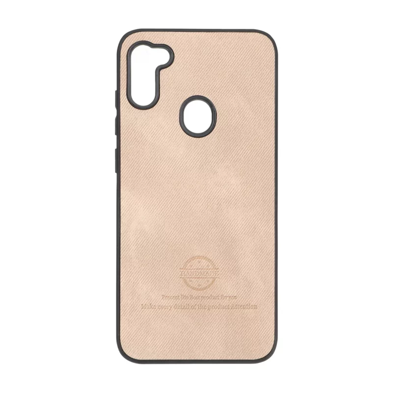 قاب HandMade جیر طرح پارچه ای Samsung Galaxy A11 / M11 - نسکافه ای - تصویر 2