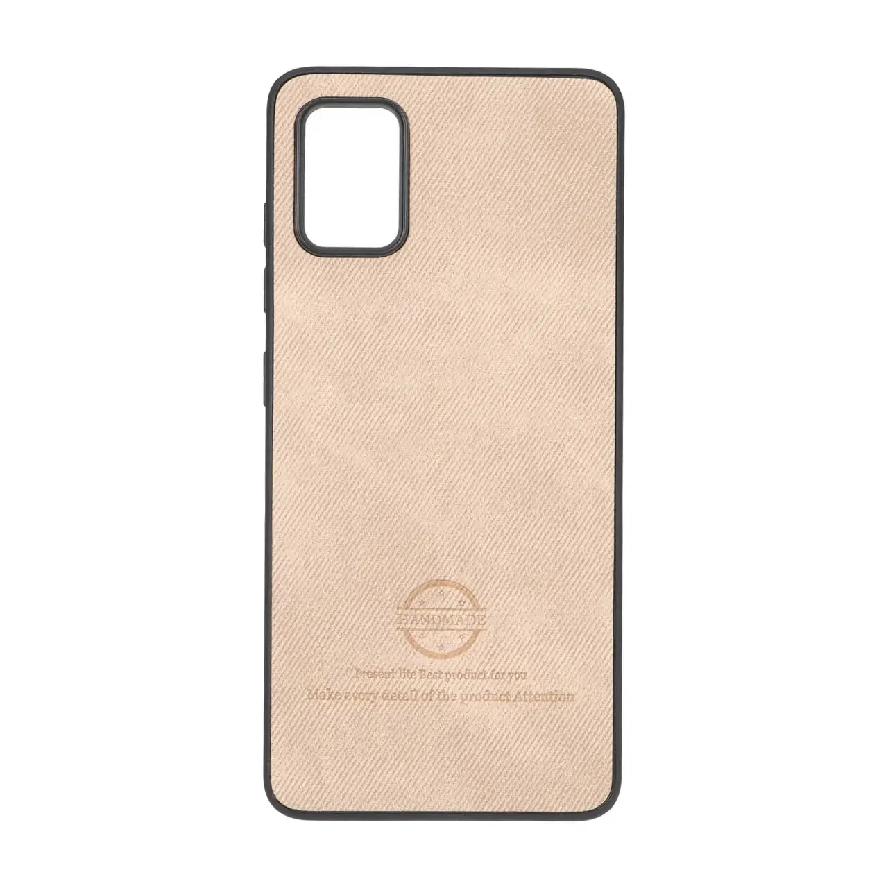 19178-1815974-1 قاب HandMade جیر طرح پارچه ای Samsung Galaxy A51 / M40s - نسکافه ای - تصویر 1